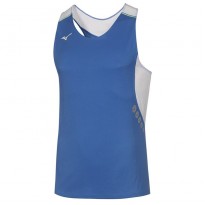 Mizuno Canotta Premium JPN Singlet Uomo Royal/Bianco